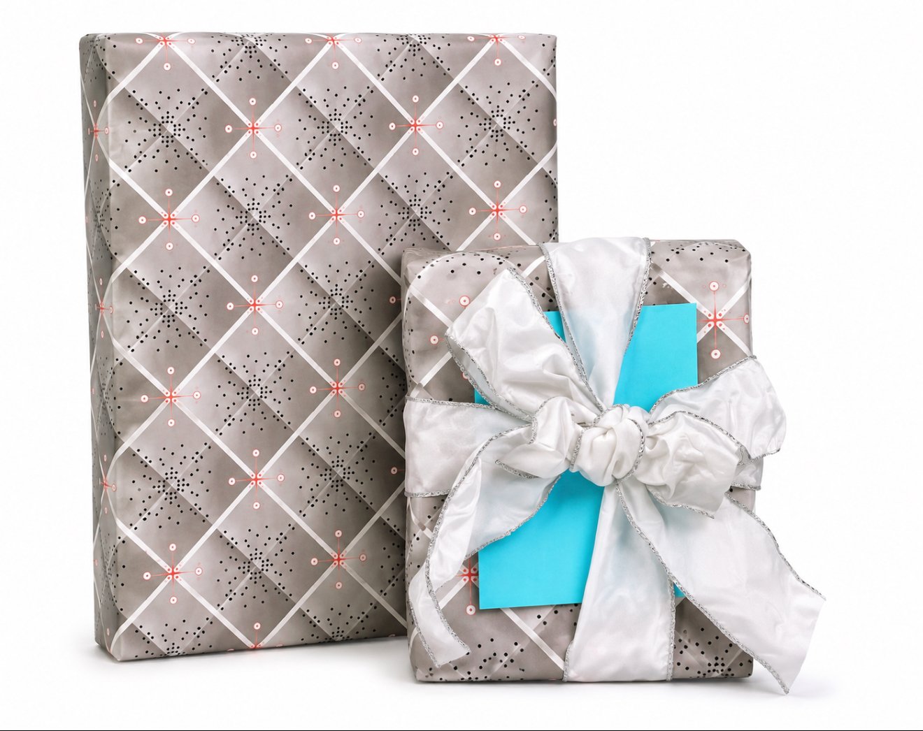 Professional gift wrapping example by Wrapped & Ready by René